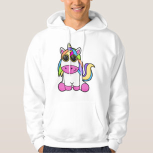 Unicorn with Sunglasses Hoodie