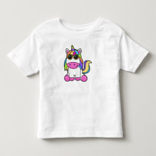 Unicorn with Sunglasses Toddler T-Shirt