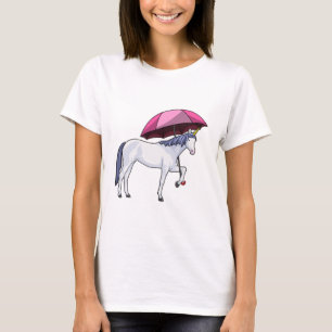 Unicorn with Umbrella T-Shirt