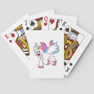 Unicorn with Wing.PNG Playing Cards