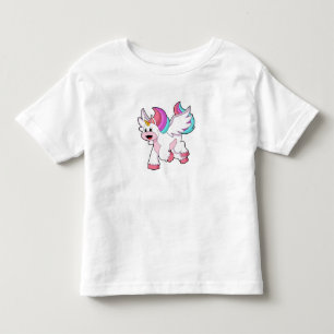 Unicorn with Wing.PNG Toddler T-Shirt