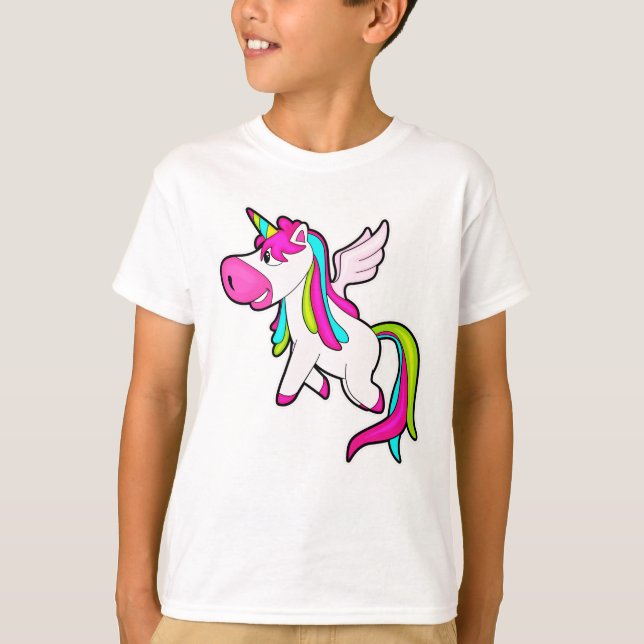 Unicorn with Wings T-Shirt (Front)