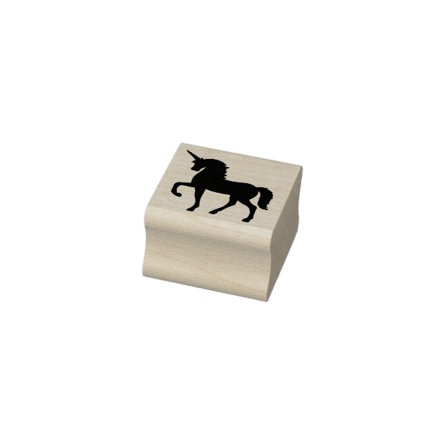 Unicorn Wood Art Stamp (Stamp)