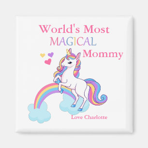 Unicorn World's Most Magical Mummy Magnet