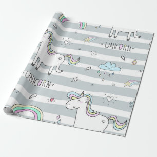 Unicorn Wrapping Paper