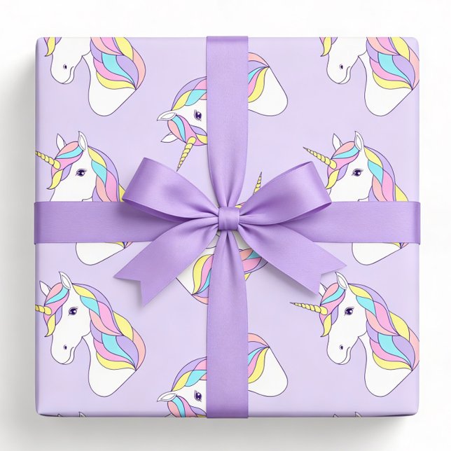 Unicorn Wrapping Paper Sheet (Creator Uploaded)