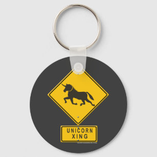 Unicorn XING Key Ring