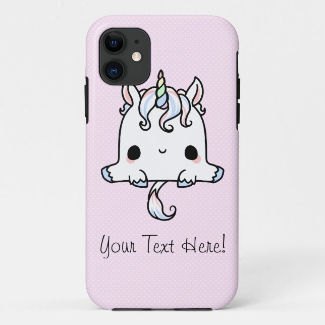 Unicorn Your Text Here! Case-Mate iPhone Case (Back)