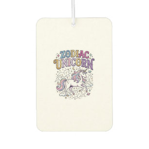 Unicorn Zodiac Unicorn Premium Vector Marketplace Car Air Freshener