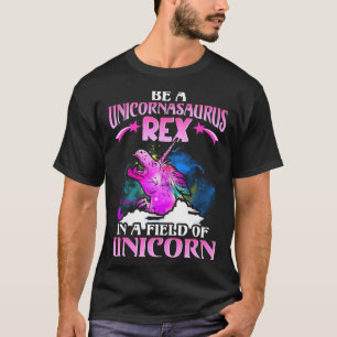 Unicornasaurus Rex Unicorn Dinosaur T-Shirt