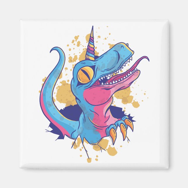 Unicornisaurus Magnet (Front)