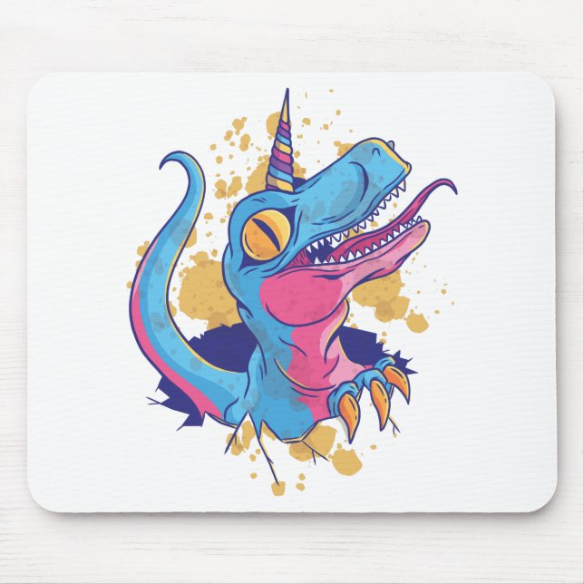 Unicornisaurus Mouse Mat (Front)
