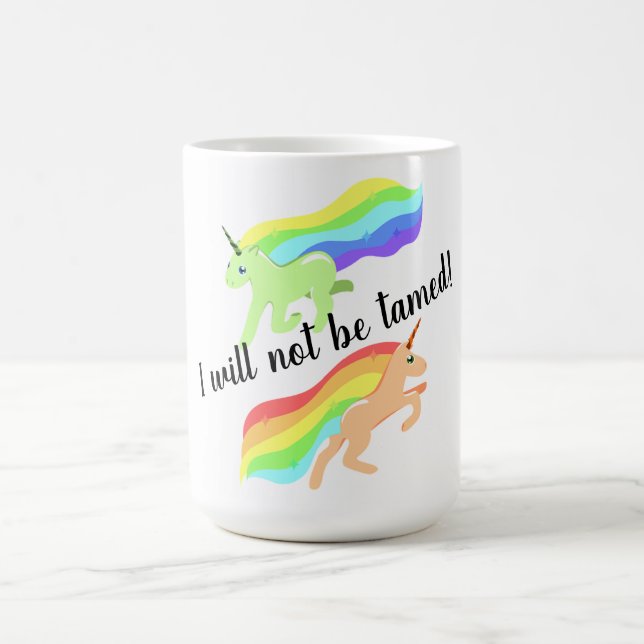 Unicorns and Quote Coffee Mug (Center)