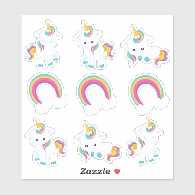 Unicorns and Rainbows (Sheet)