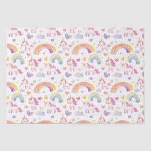 Unicorns and Rainbows Baby Gift Tissue Paper