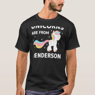 Unicorns Are From Henderson Nevada Resident Nv Loc T-Shirt