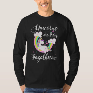 Unicorns Are From Kazakhstan Home Country Kazakhst T-Shirt