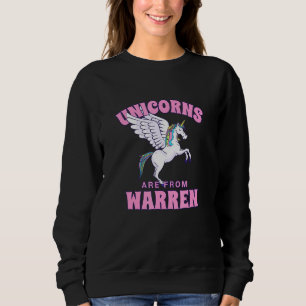 Unicorns Are From Warren Michigan Friends Mi Buddy Sweatshirt