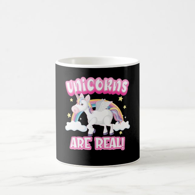 Unicorns Are Real Coffee Mug (Center)