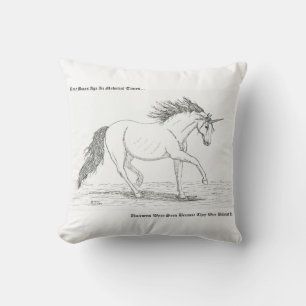 Unicorns Are Real Cushion