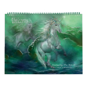 Unicorns Art Calendar 2013