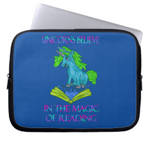 Unicorns Believe In The Magic Book Sleeve