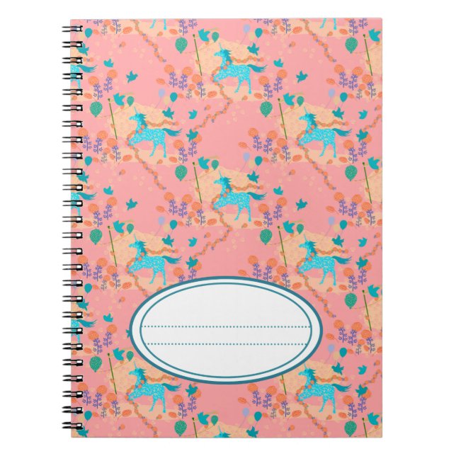 Unicorn's Birtday Party Notebook (Front)