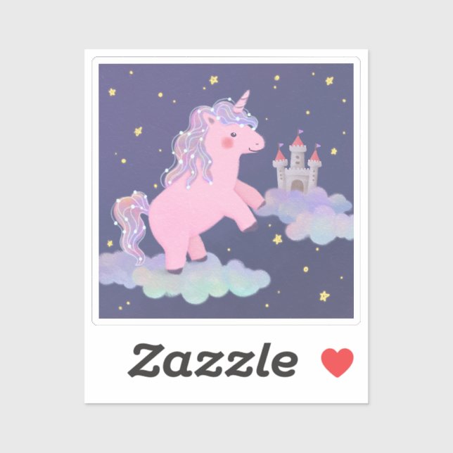 Unicorn's Dream Fantasy Illustration (Sheet)