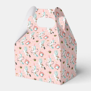 Unicorns In Space Pattern Favour Box