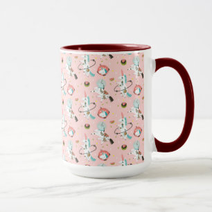Unicorns In Space Pattern Mug