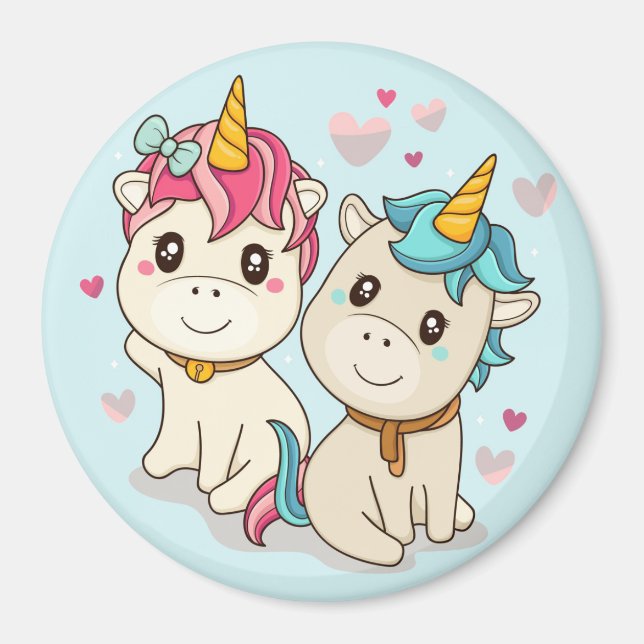 Unicorns Magnet (Front)