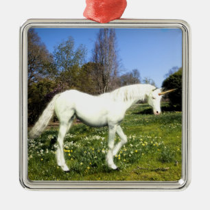 Unicorns Metal Tree Decoration