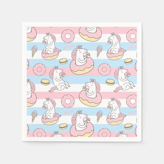 Unicorns Napkin (Front)