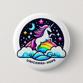 Unicorns of Hope 6 Cm Round Badge