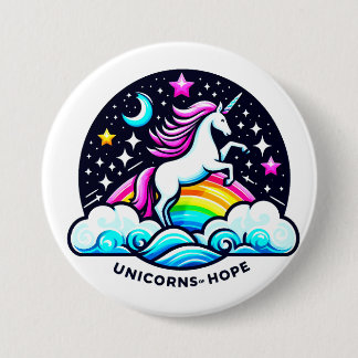 Unicorns of Hope 7.5 Cm Round Badge