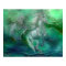 Unicorns Of The Sea Art Poster/Print
