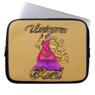 Unicorns Read Book Sleeve