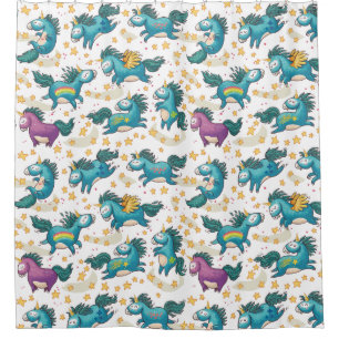 Unicorns Shower Curtain