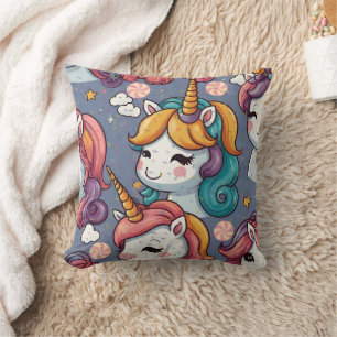 Unicorns & Sprinkles Print  Cushion