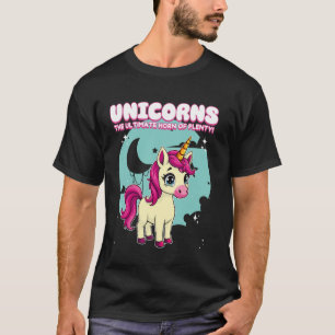 Unicorns The Ultimate Horn Of Plenty Unicorn T-Shirt