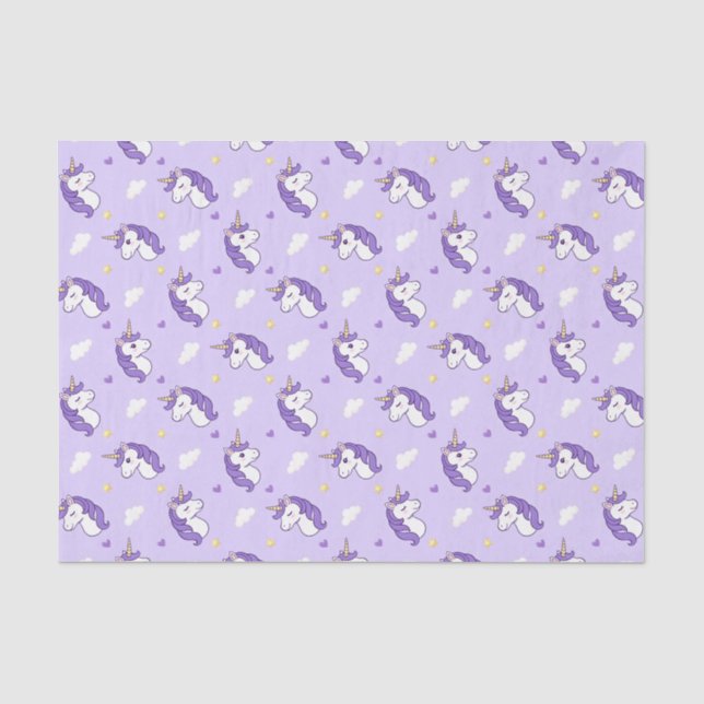Unicorns Tissue Paper (Front)