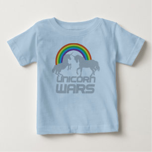 Unicorns Wars With Rainbow Baby T-Shirt