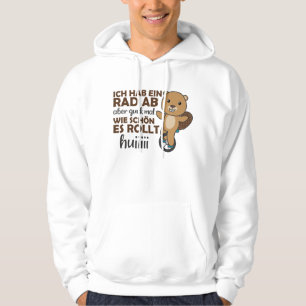 Unicycle Beaver Unicyclist Beaver Circus Hoodie
