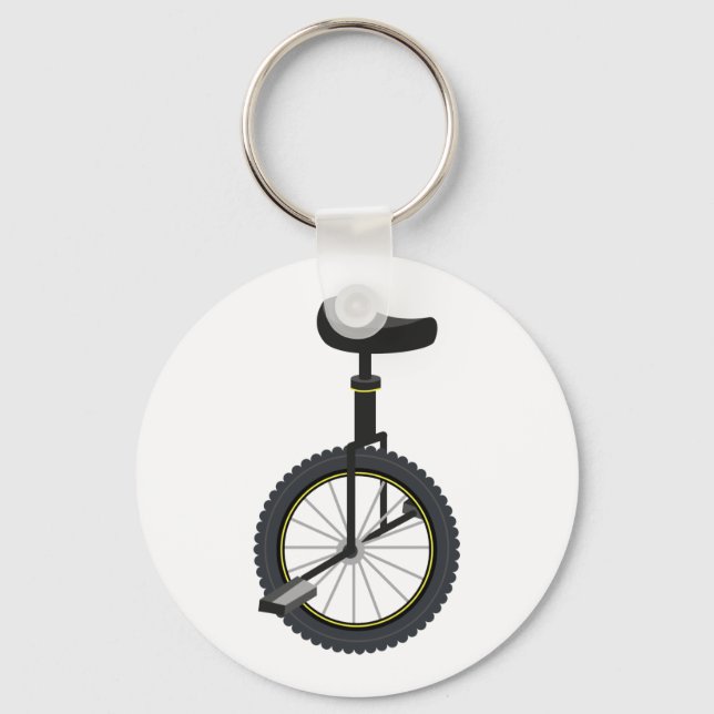 Unicycle Key Ring (Front)