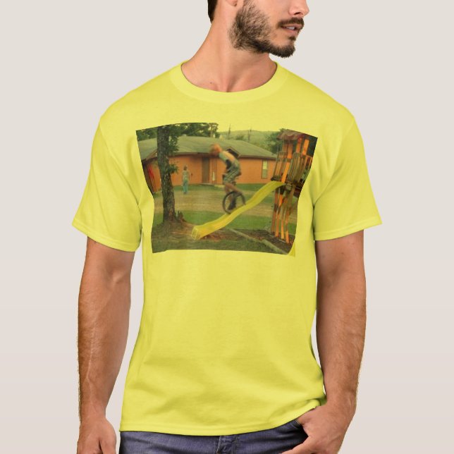 Unicycle_slide T-Shirt (Front)
