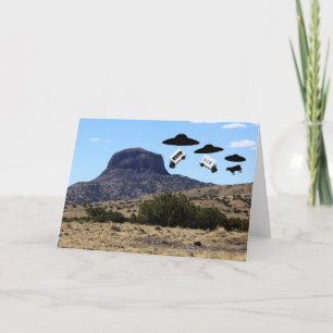 Unidentified Flying Object Card