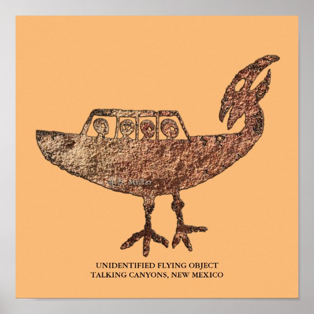 UNIDENTIFIED FLYING OBJECT POSTER (Front)