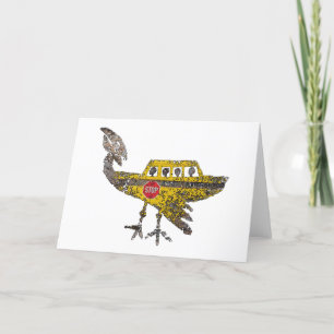 Unidentified Flying Object Thank You Card