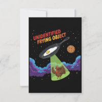 Unidentified Frying Object Funny UFO Turkey Abduc
