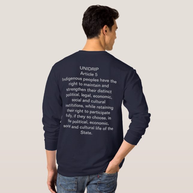 UNIDRIP ARTICLE 5 T-Shirt (Back Full)